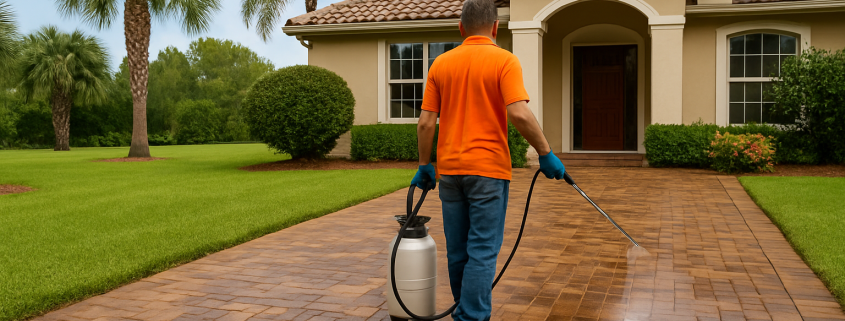paver sealing Tampa driveway