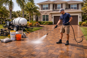 paver sealing in lutz florida